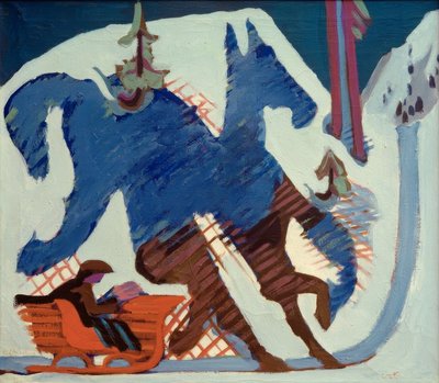 Sleerit door Ernst Ludwig Kirchner