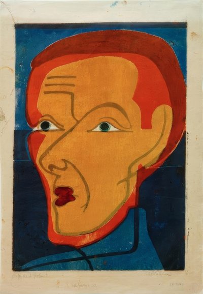 Zelfportret door Ernst Ludwig Kirchner