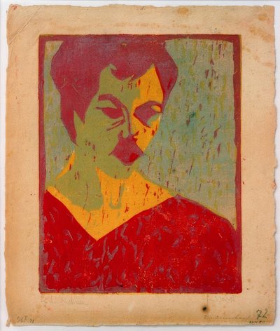 Zelfportret door Ernst Ludwig Kirchner