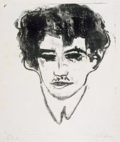 Zelfportret door Ernst Ludwig Kirchner