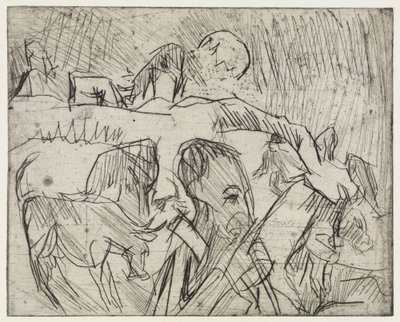 door Ernst Ludwig Kirchner