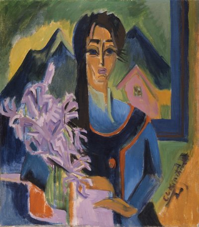 Zondag in de Alpen door Ernst Ludwig Kirchner