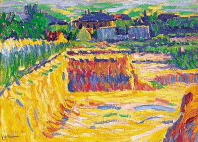 De Leemkuil, ca. 1906 door Ernst Ludwig Kirchner