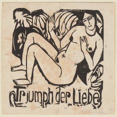  door Ernst Ludwig Kirchner