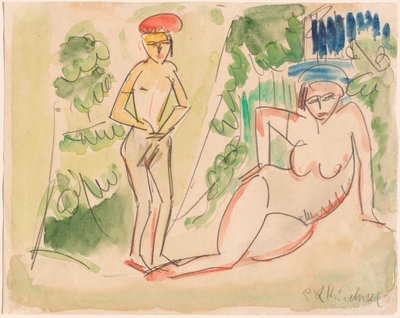  door Ernst Ludwig Kirchner