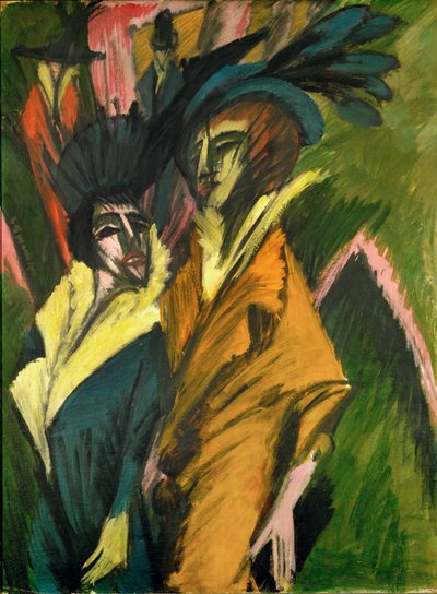  door Ernst Ludwig Kirchner