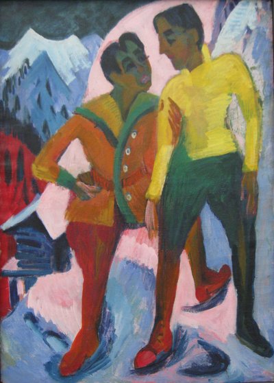  door Ernst Ludwig Kirchner