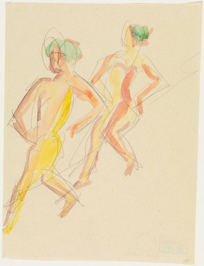  door Ernst Ludwig Kirchner