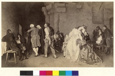 Afscheid van Marie Antoinette door Lodewijk XVI en zijn vrijlating uit de gevangenis door Ernst Meisel