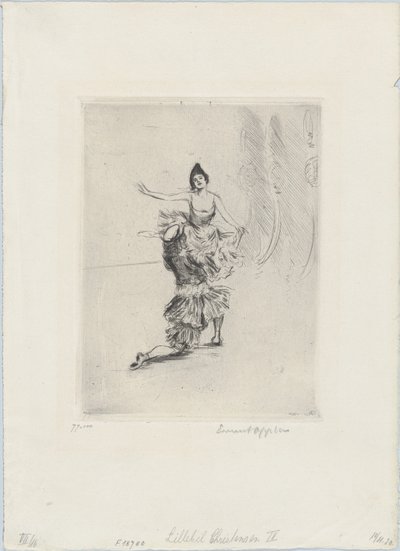 Lillebil Christensen IV, 1920 door Ernst Oppler