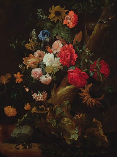 Stilleven met Bloemen door Ernst Stuven