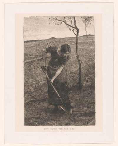 Scheppende vrouw door Ernst Witkamp