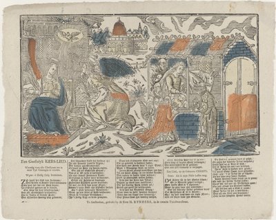 Een geestelijk kerstlied door Erve H. Rynders