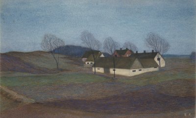 Een boerderij in Zeeland door Ester Almqvist