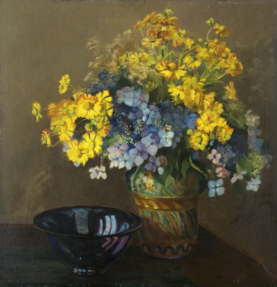 Blauw en Goud door Esther Barbara Nicloux Kerr