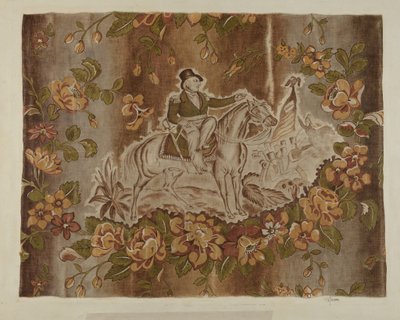 Historische Gedrukte Textiel, ca. 1939 door Esther Hansen