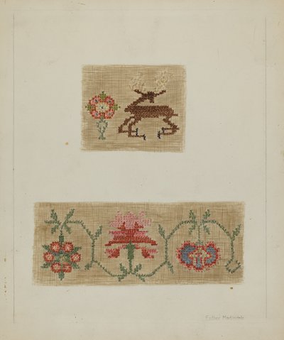 Merklap door Esther Martindale