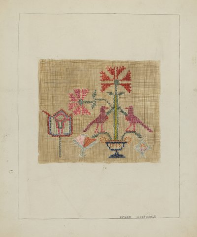 Merklap door Esther Martindale