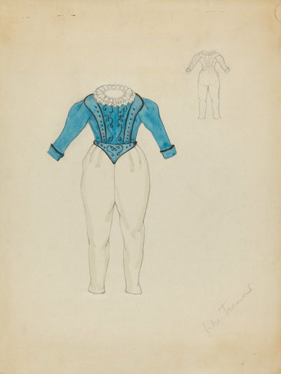 Kinderbroek en Top door Esther Peck