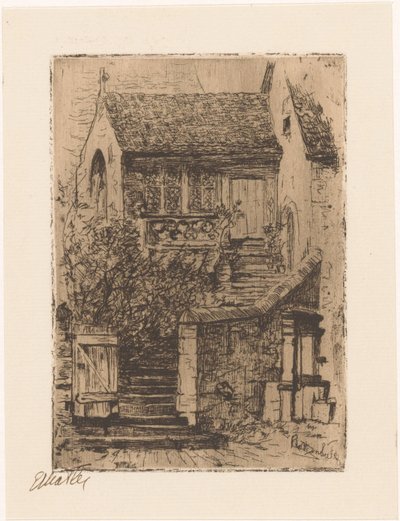 Rothenburg door Etha Fles (signed by artist)