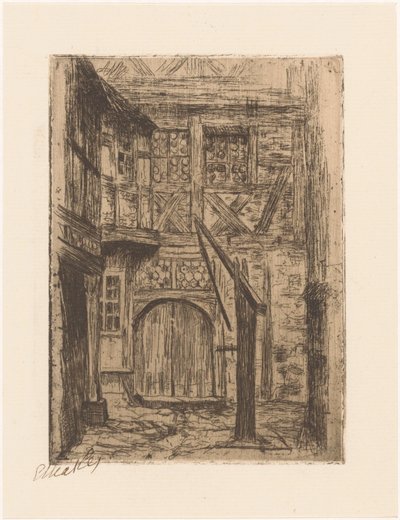 Rothenburg door Etha Fles (signed by artist)