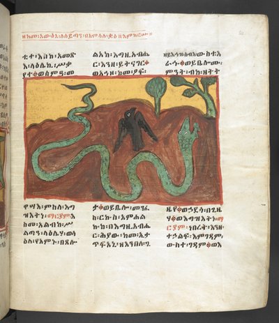 Or. 607 f064r, Scène uit het leven van de Maagd Maria, uit 