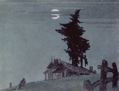 De Hoeve, 1937 door Ethleen Palmer