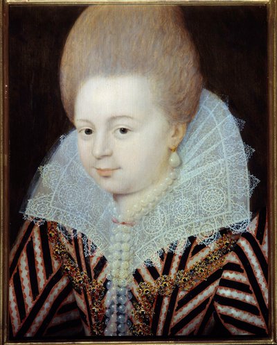 Portret van onbekende dame voorheen bekend als Diane d