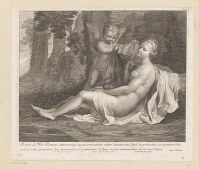 Venus en Amor door Etienne Baudet