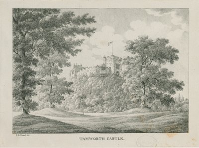Tamworth Kasteel door Etienne Bruno Hamel