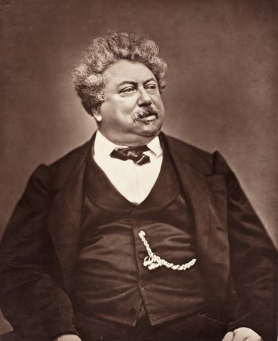 Alexandre Dumas Franse romanschrijver en toneelschrijver door Etienne Carjat