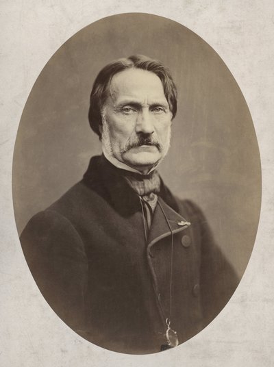 Charles Victor Eugene Lefebvre, schilder van de geschiedenis (1805-1882) door Etienne Carjat