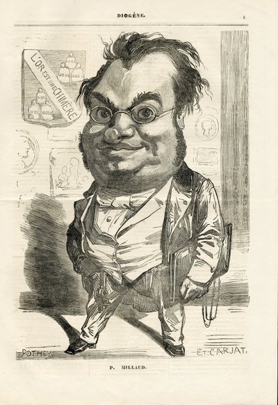 Diogene door Etienne Carjat