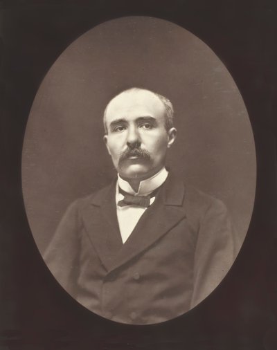 Eugène Clémenceau, ca. 1876 door Etienne Carjat