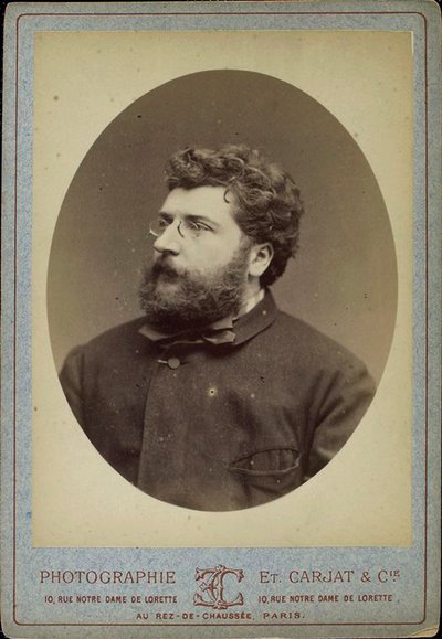 Georges Bizet, Franse componist en pianist door Etienne Carjat