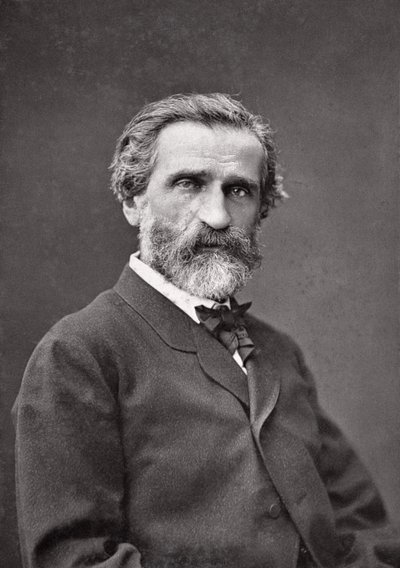 Giuseppe Verdi, 1877 door Etienne Carjat