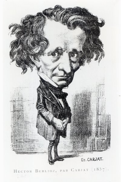 Hector Berlioz door Etienne Carjat