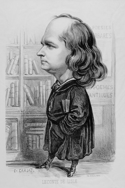 Leconte de Lisle door Etienne Carjat