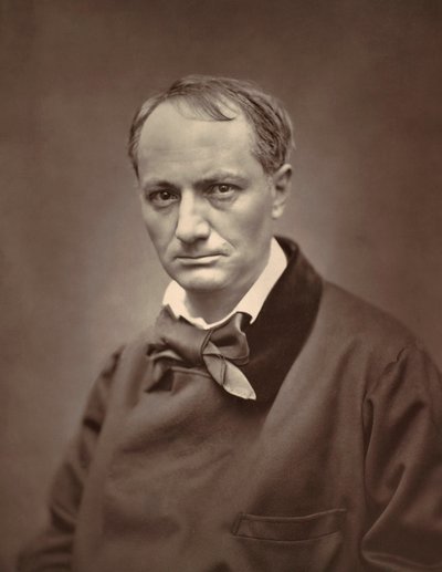 Portret van Charles Baudelaire door Etienne Carjat