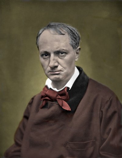 Portret van Charles Baudelaire door Etienne Carjat