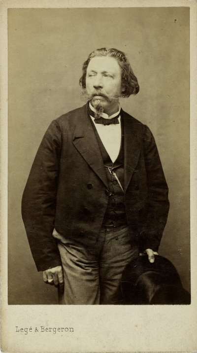 Portret van François George-Hainl door Etienne Carjat