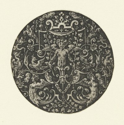 Gevleugelde vrouw door Etienne Delaune