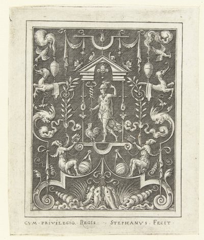 Mercurius (latere versie) door Etienne Delaune