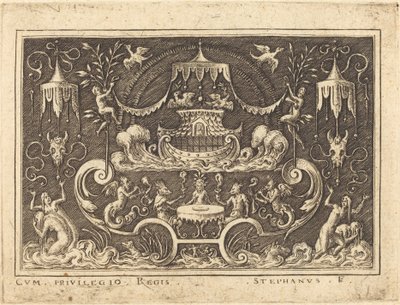 De zondvloed door Etienne Delaune