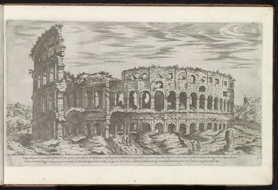 Colosseum te Rome door Etienne Duperac