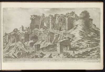 Palatijn te Rome door Etienne Duperac