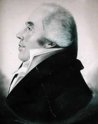 Portret van Afgevaardigde Hattinghuais door Etienne Esperance Bouchardy