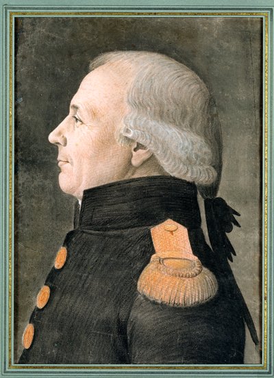 Portret van een Officier door Etienne Esperance Bouchardy