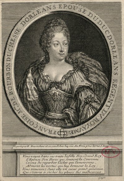 Françoise-Marie de Bourbon door Desrochers, Etienne Jahandier, door Etienne Jehandier Desrochers