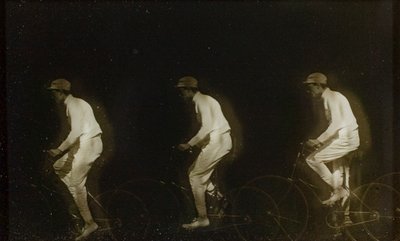 Man fietst door Etienne Jules Marey